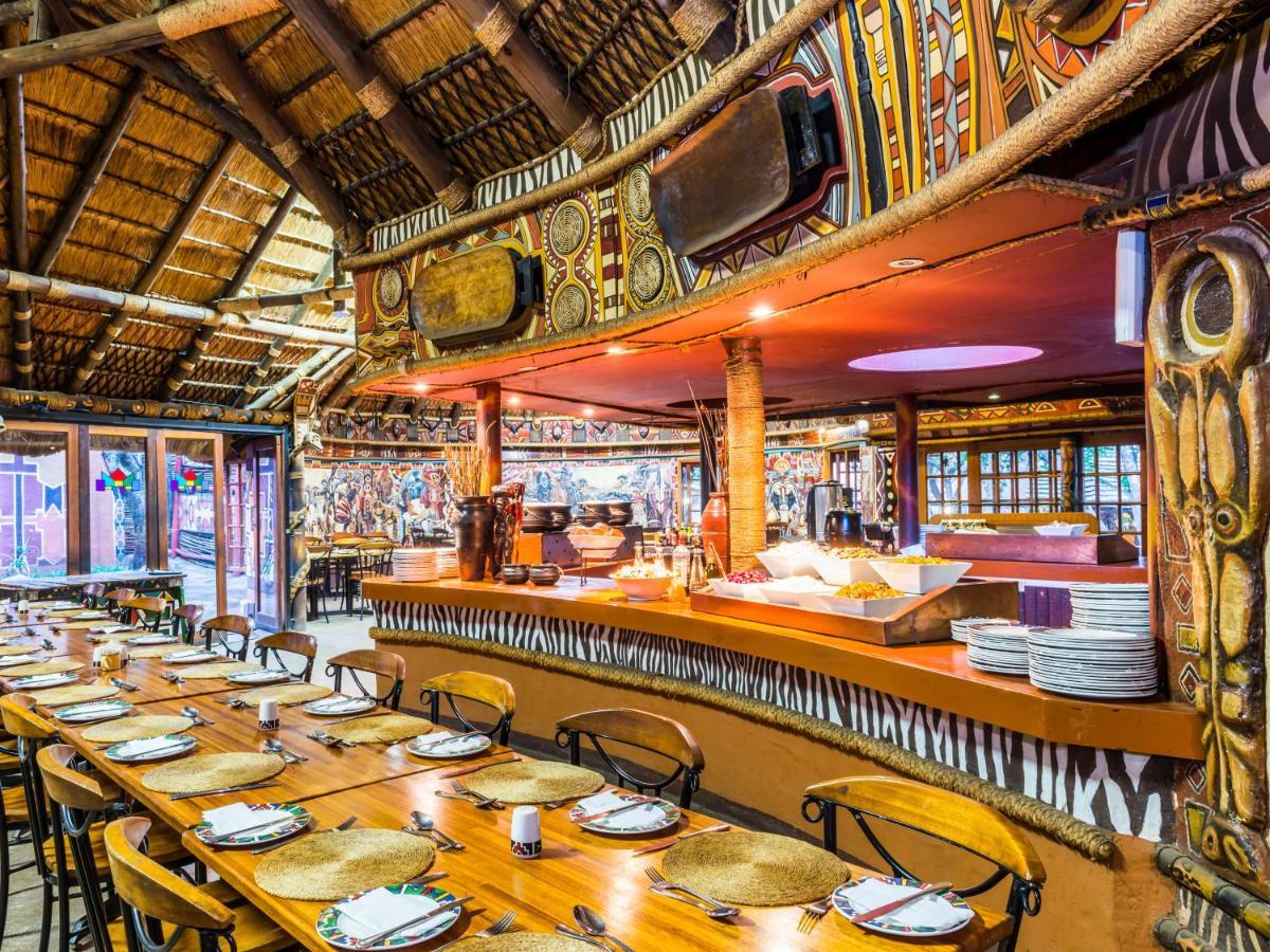 Aha Lesedi African Lodge & Cultural Village Broederstroom المظهر الخارجي الصورة